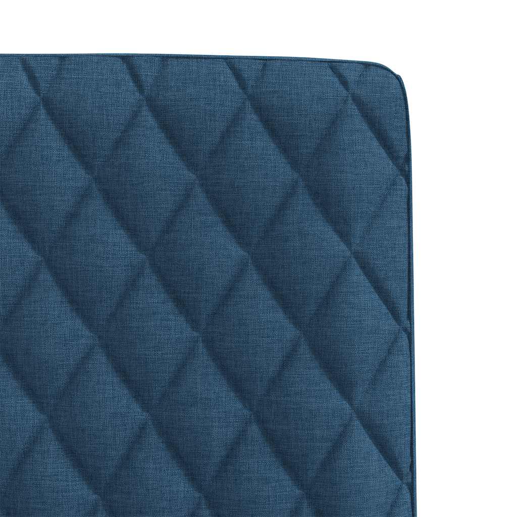 Eetkamerstoelen 2 st stof blauw is nu te koop bij PeponiXL, paradijselijk wonen!