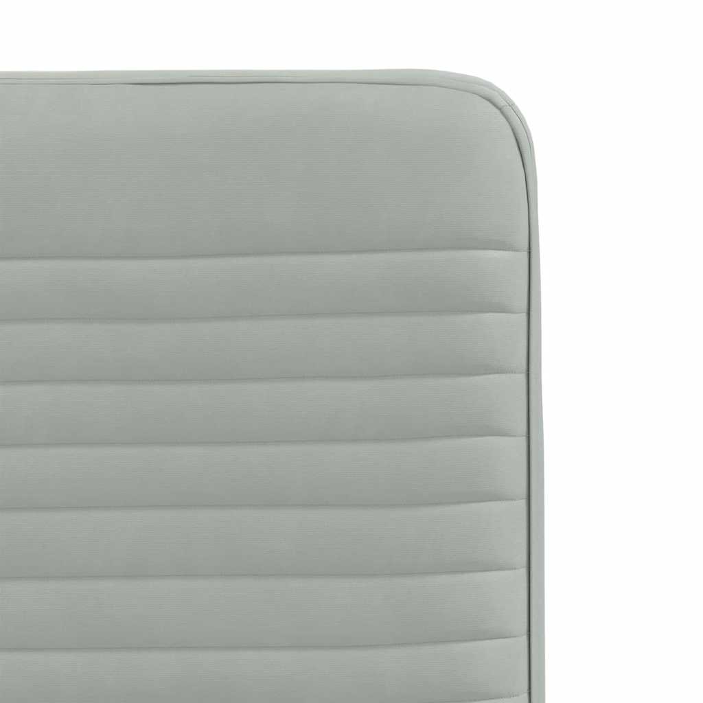 Eetkamerstoelen 2 st fluweel lichtgrijs is nu te koop bij PeponiXL, paradijselijk wonen!