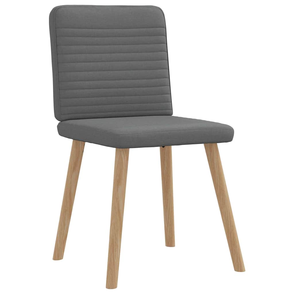 Eetkamerstoelen 2 st stof donkergrijs is nu te koop bij PeponiXL, paradijselijk wonen!