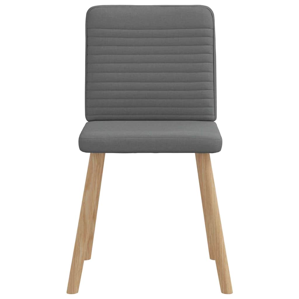 Eetkamerstoelen 2 st stof donkergrijs is nu te koop bij PeponiXL, paradijselijk wonen!