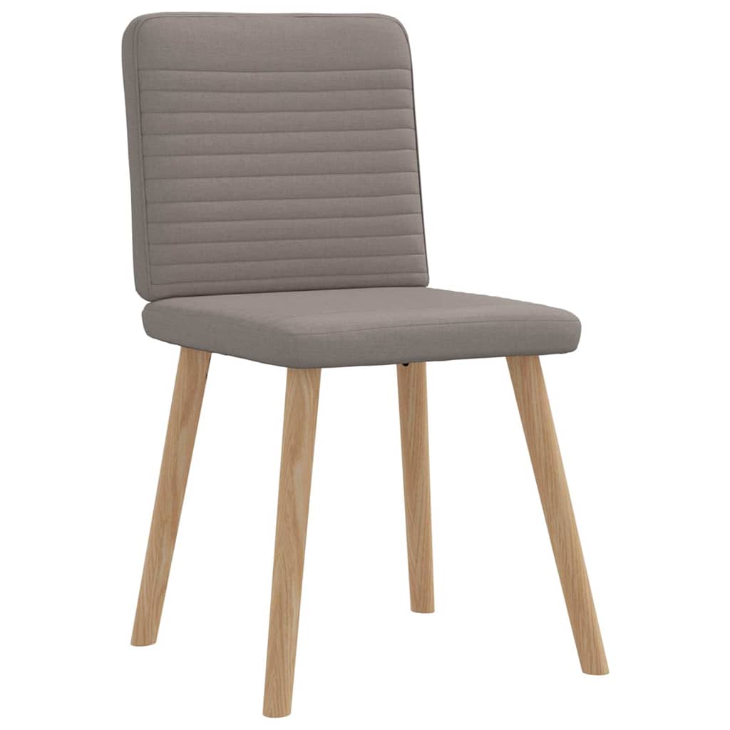 Eetkamerstoelen draaibaar 2 st stof taupe is nu te koop bij PeponiXL, paradijselijk wonen!
