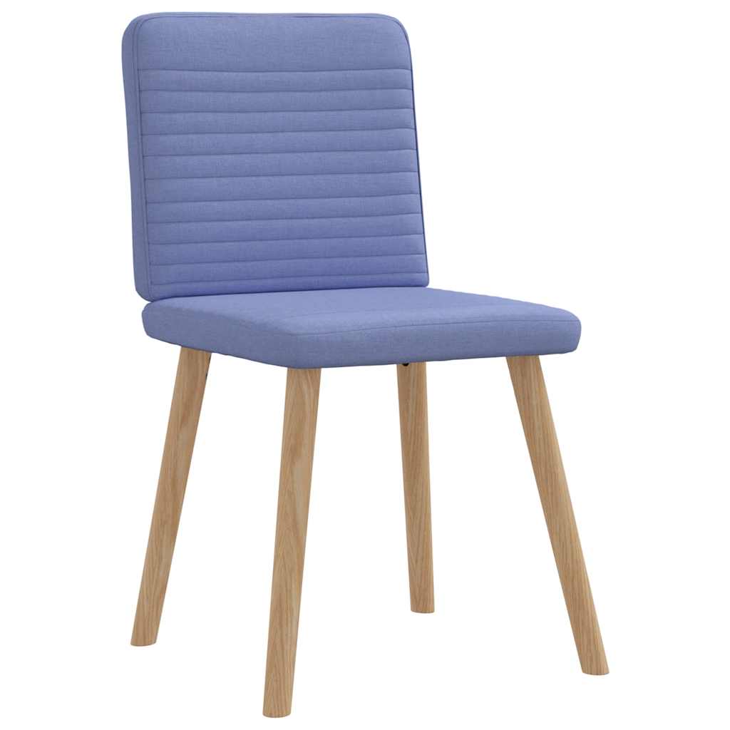 Eetkamerstoelen 2 st stof jeansblauw is nu te koop bij PeponiXL, paradijselijk wonen!