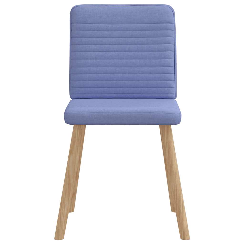 Eetkamerstoelen 2 st stof jeansblauw is nu te koop bij PeponiXL, paradijselijk wonen!