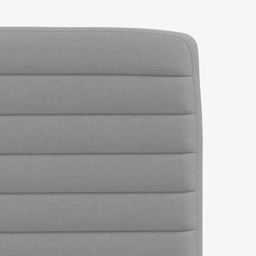 Eetkamerstoelen 2 st stof lichtgrijs is nu te koop bij PeponiXL, paradijselijk wonen!