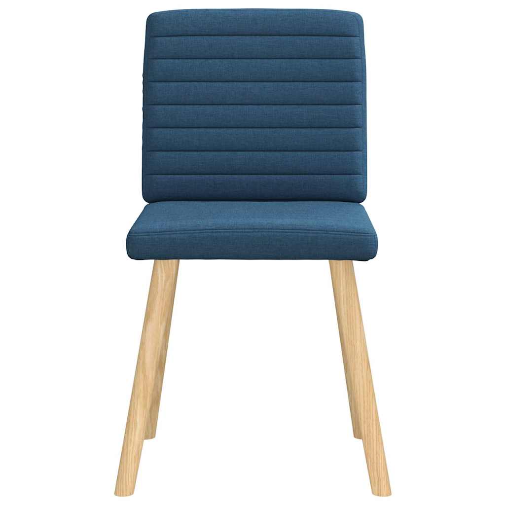 Eetkamerstoelen 2 st stof blauw is nu te koop bij PeponiXL, paradijselijk wonen!