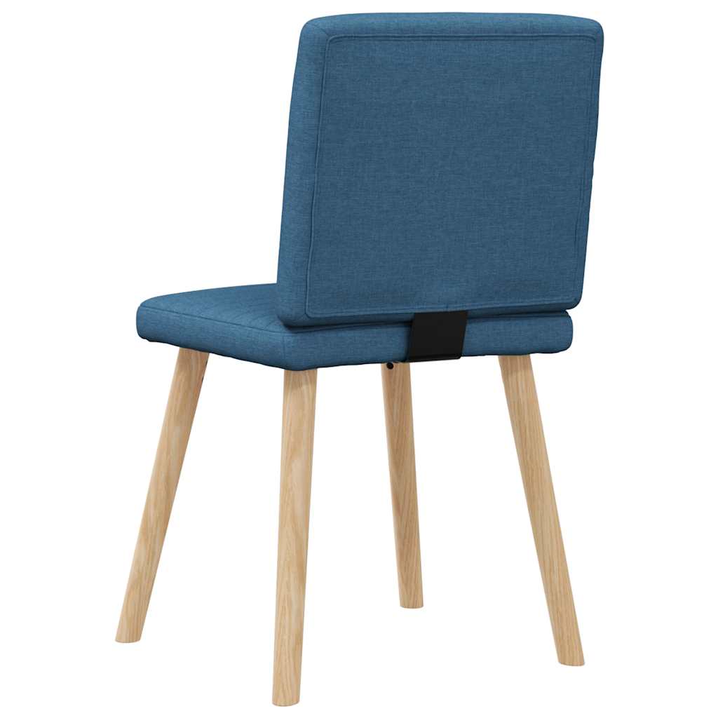 Eetkamerstoelen 2 st stof blauw is nu te koop bij PeponiXL, paradijselijk wonen!