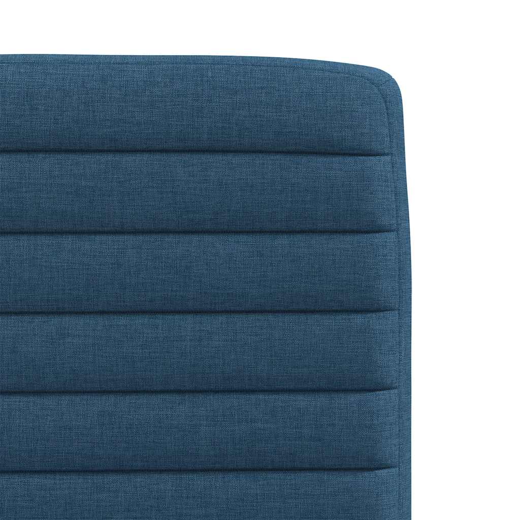 Eetkamerstoelen 2 st stof blauw is nu te koop bij PeponiXL, paradijselijk wonen!