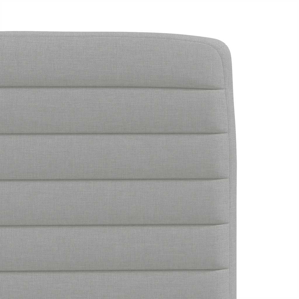 Eetkamerstoelen 2 st stof wolk grijs is nu te koop bij PeponiXL, paradijselijk wonen!