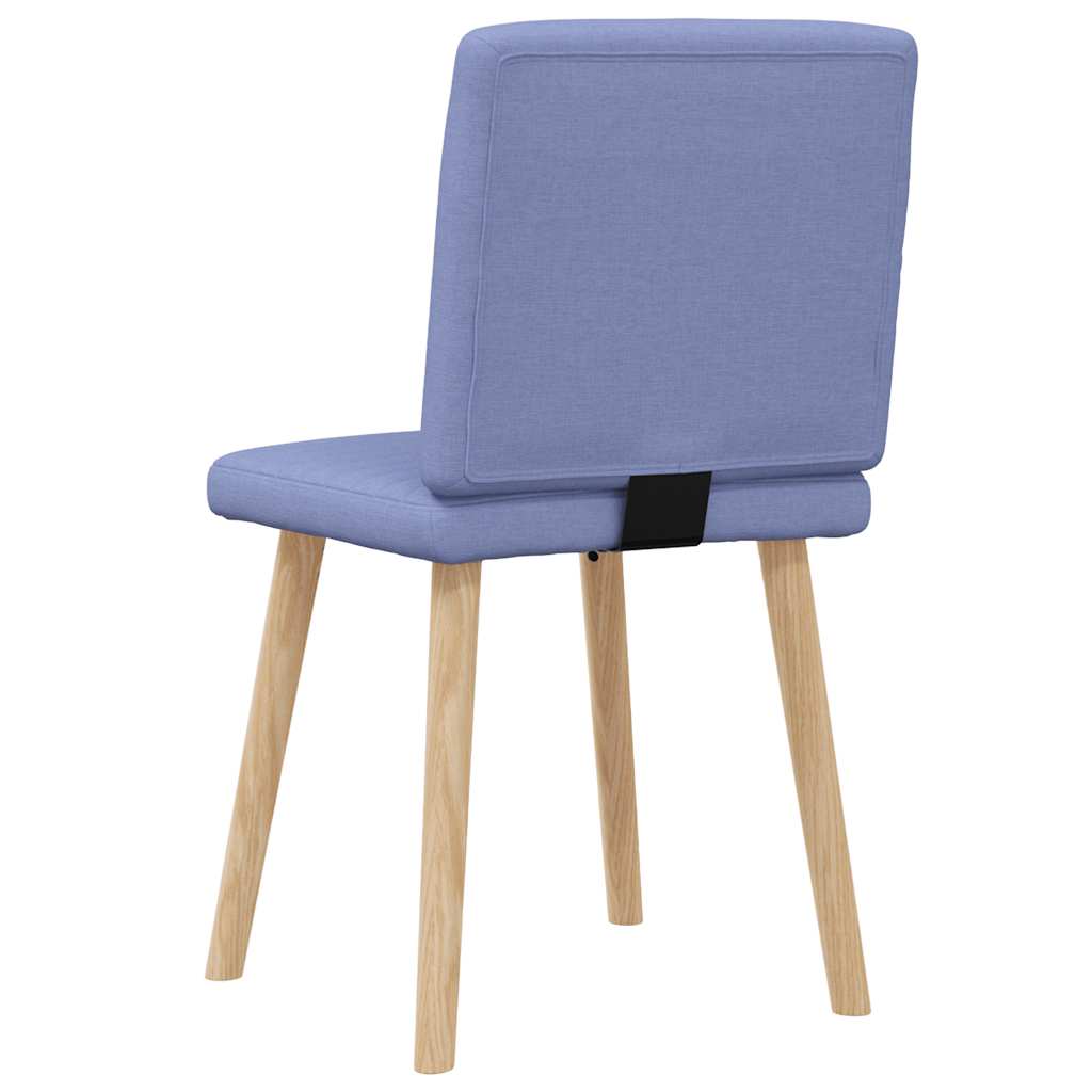 Eetkamerstoelen 2 st stof jeansblauw is nu te koop bij PeponiXL, paradijselijk wonen!