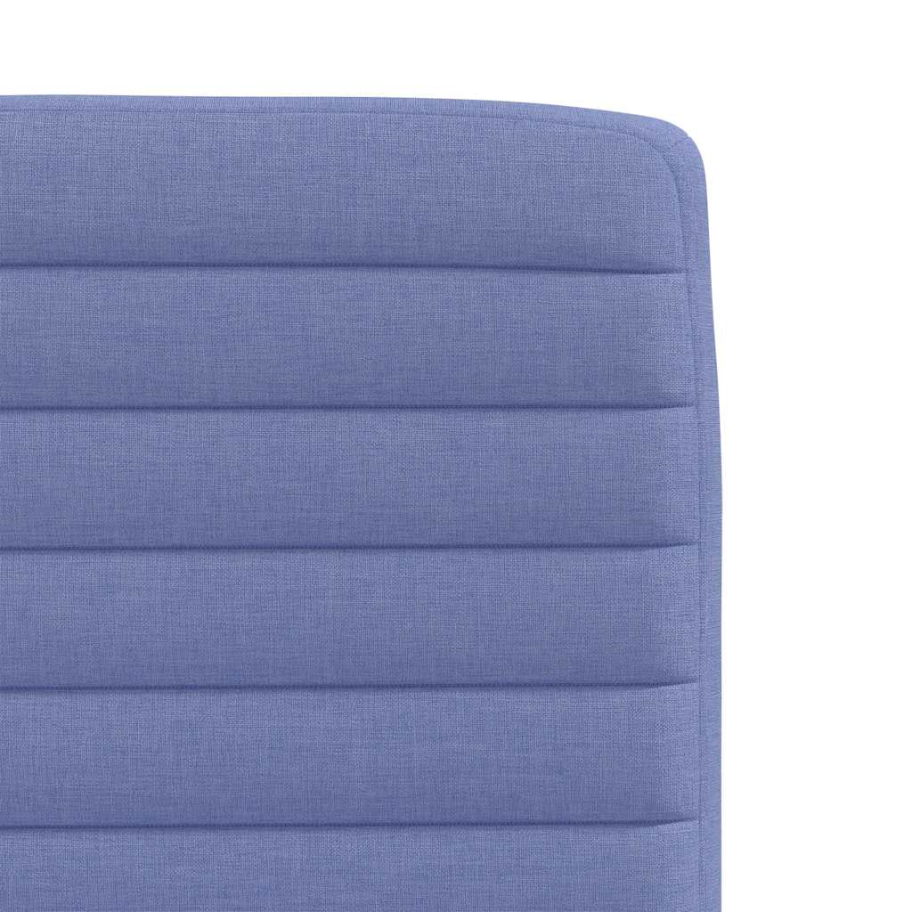 Eetkamerstoelen 2 st stof jeansblauw is nu te koop bij PeponiXL, paradijselijk wonen!