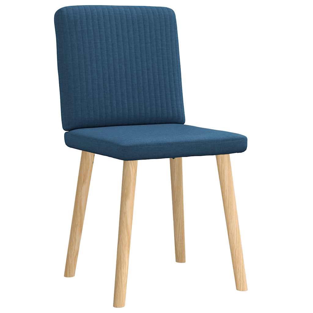 Eetkamerstoelen 2 st stof blauw is nu te koop bij PeponiXL, paradijselijk wonen!