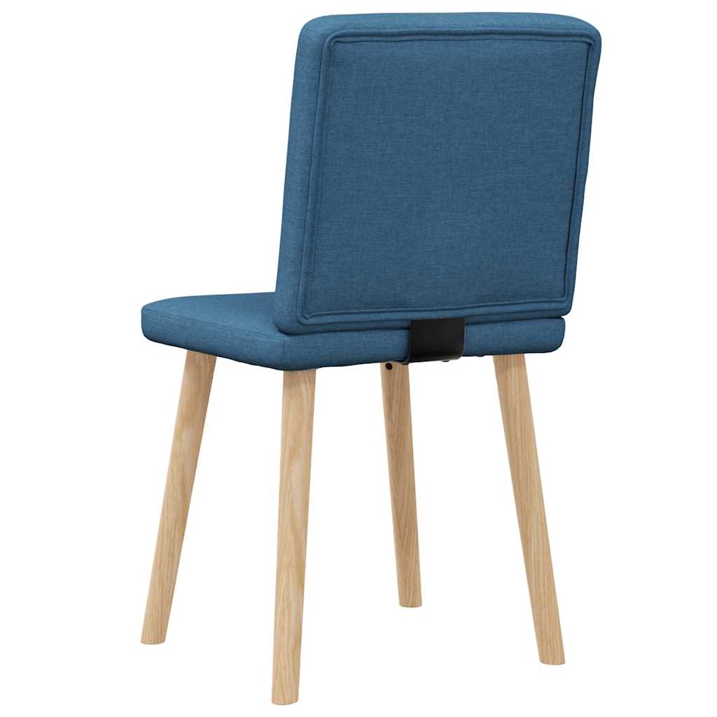 Eetkamerstoelen 2 st stof blauw is nu te koop bij PeponiXL, paradijselijk wonen!
