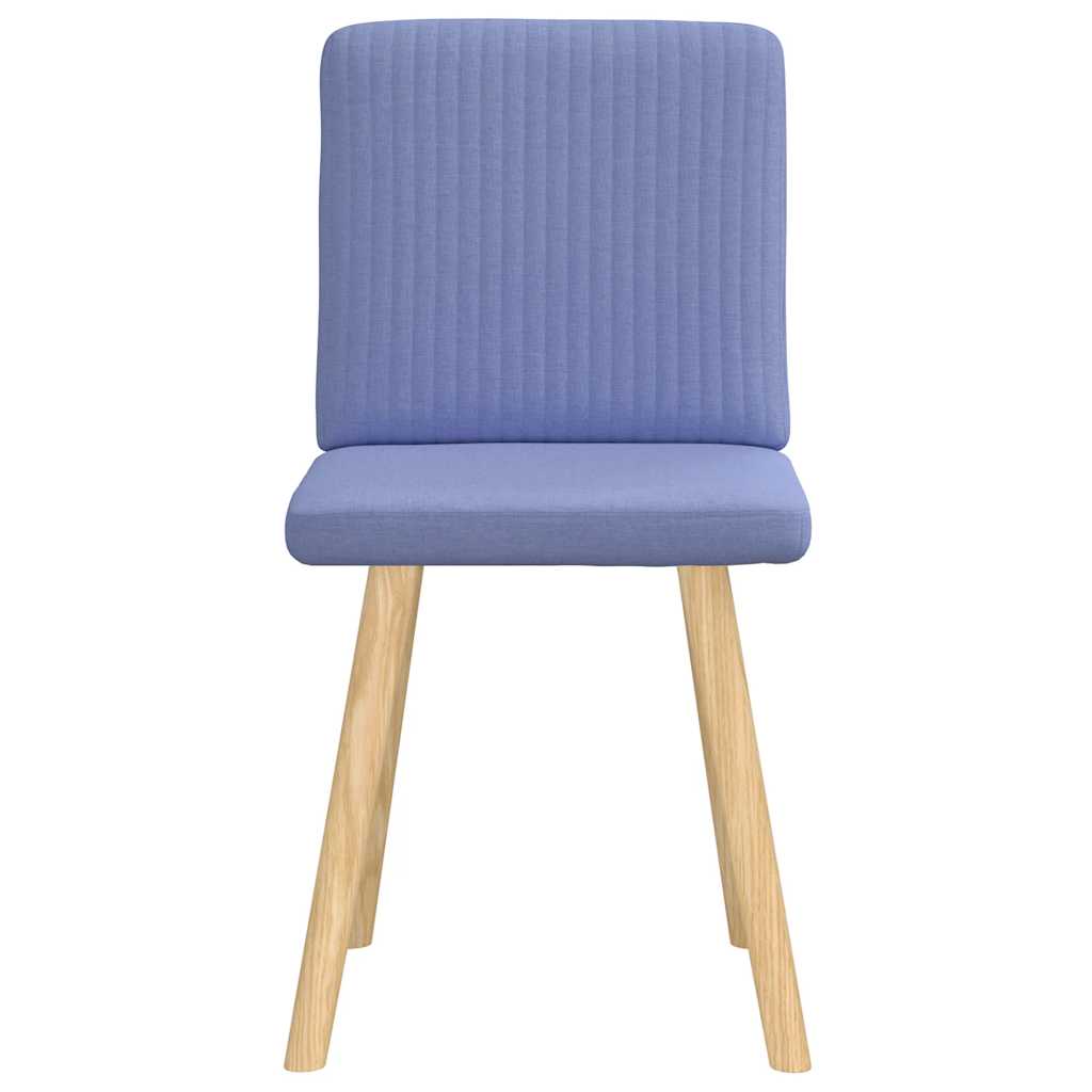 Eetkamerstoelen 2 st stof jeansblauw is nu te koop bij PeponiXL, paradijselijk wonen!