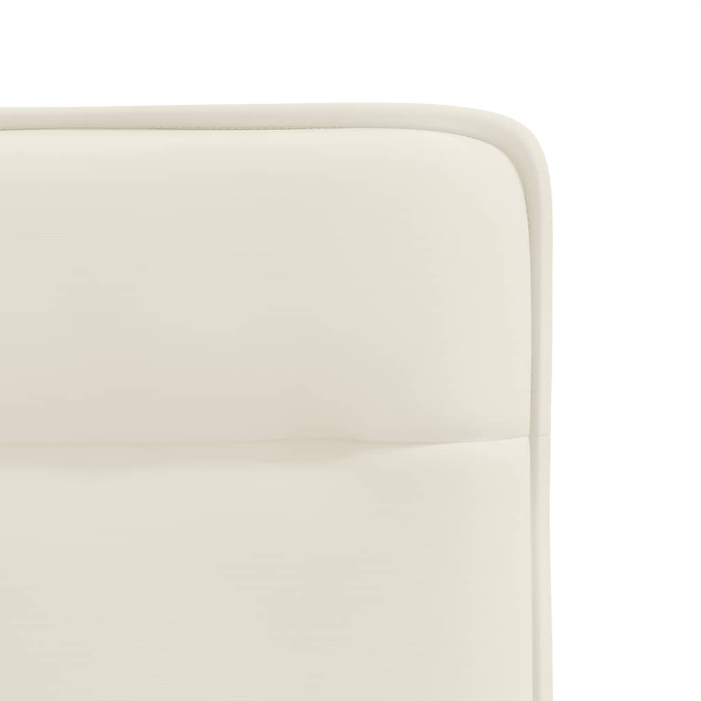 Eetkamerstoelen 2 st fluweel crèmekleurig is nu te koop bij PeponiXL, paradijselijk wonen!