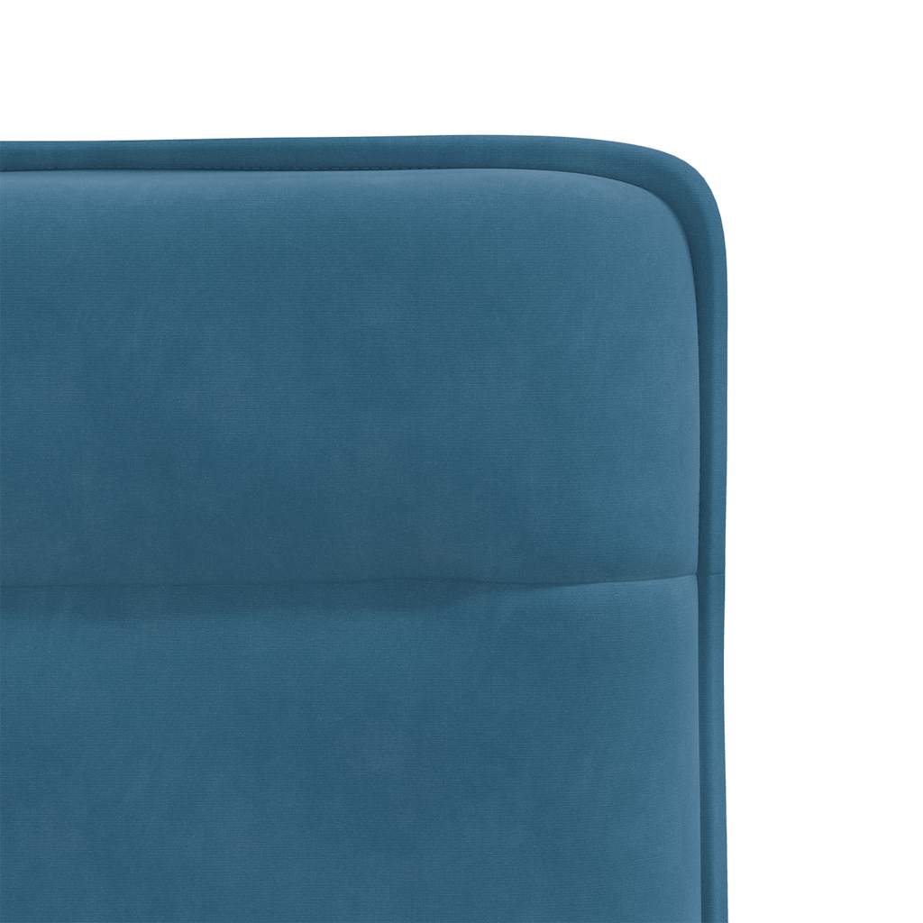 Eetkamerstoelen 2 st fluweel blauw is nu te koop bij PeponiXL, paradijselijk wonen!
