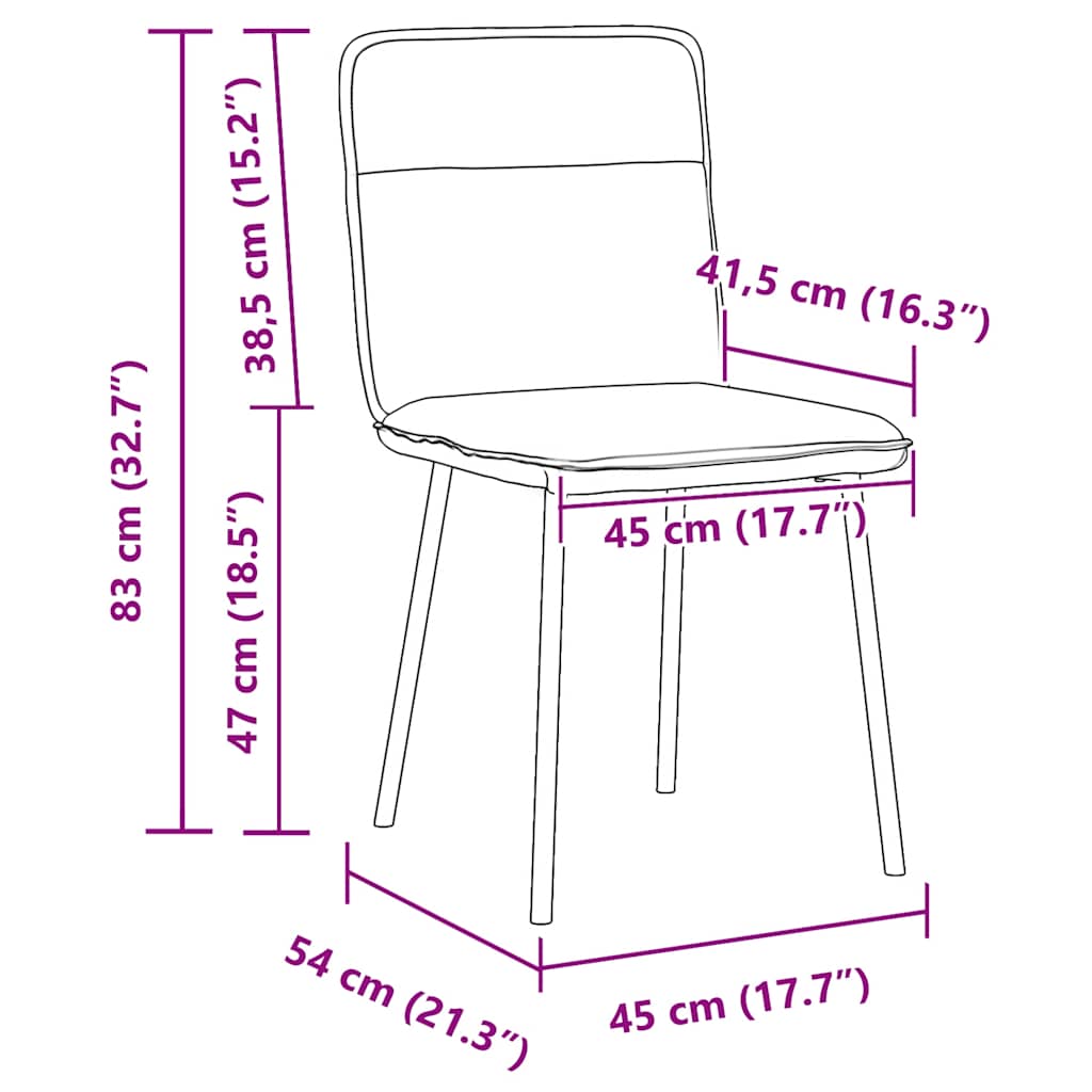 Eetkamerstoelen 2 st fluweel blauw is nu te koop bij PeponiXL, paradijselijk wonen!