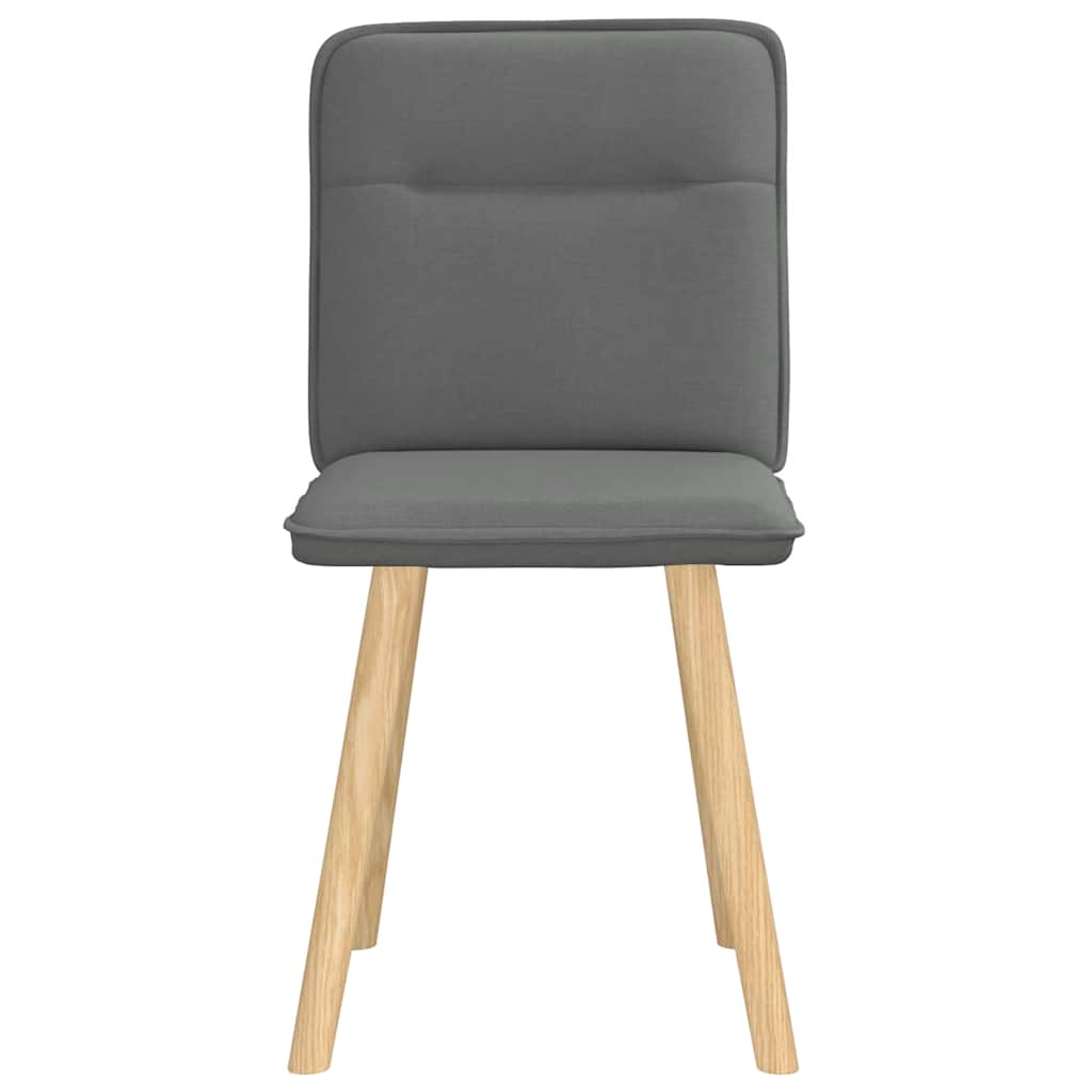 Eetkamerstoelen 2 st stof donkergrijs is nu te koop bij PeponiXL, paradijselijk wonen!