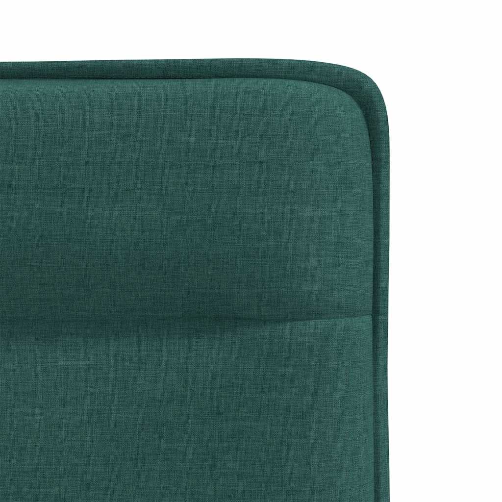 Eetkamerstoelen 2 st stof donkergroen is nu te koop bij PeponiXL, paradijselijk wonen!