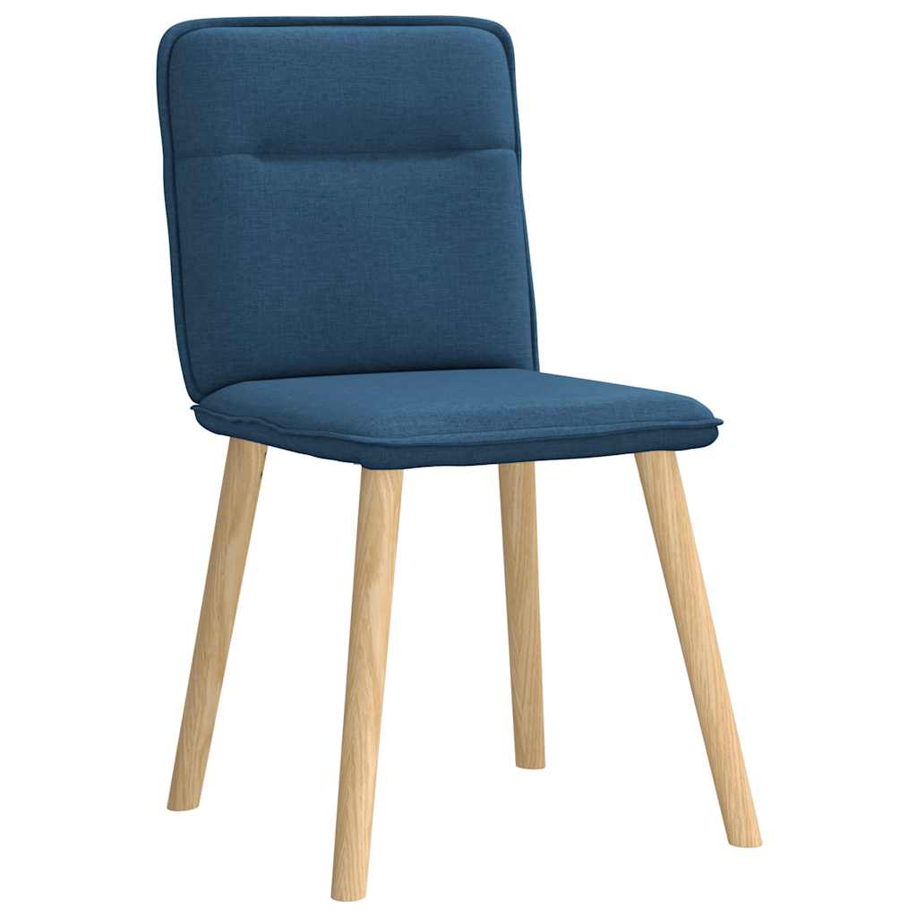 Eetkamerstoelen 2 st stof blauw is nu te koop bij PeponiXL, paradijselijk wonen!