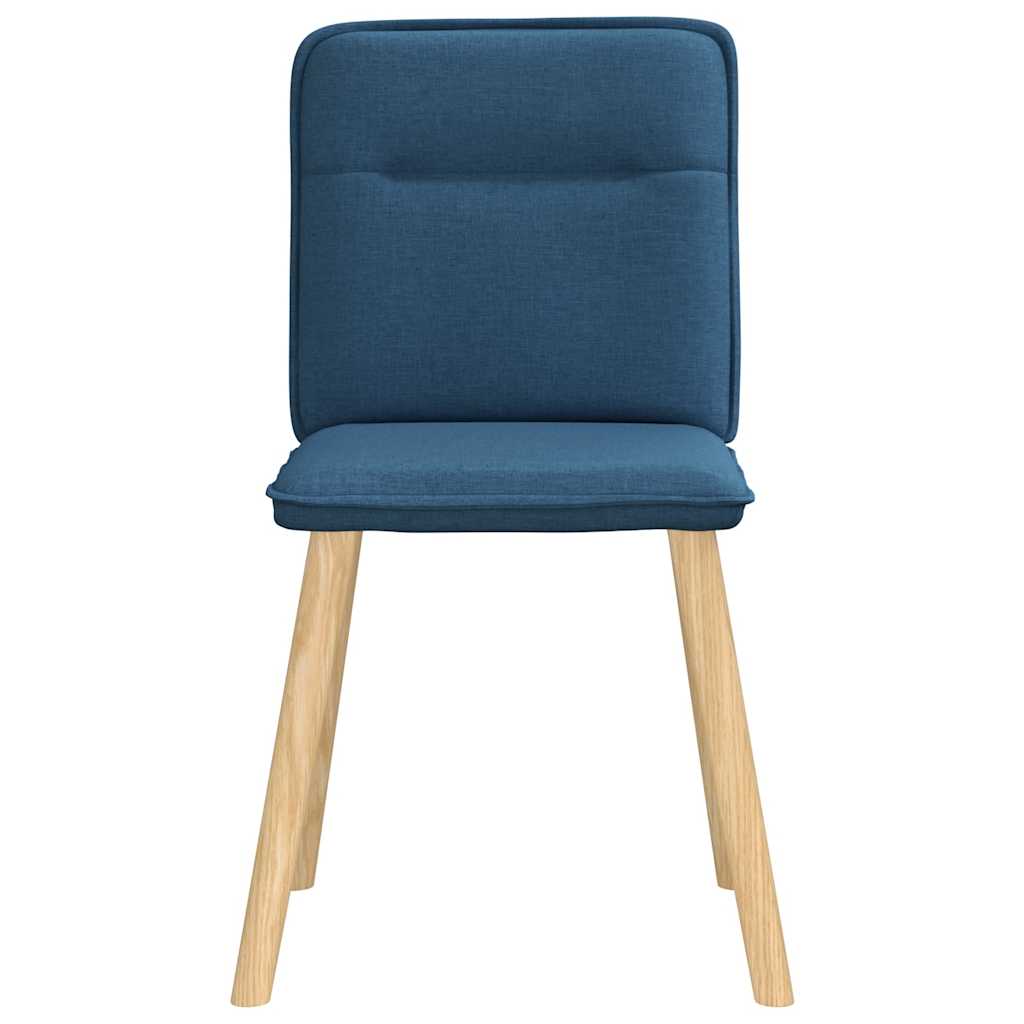Eetkamerstoelen 2 st stof blauw is nu te koop bij PeponiXL, paradijselijk wonen!
