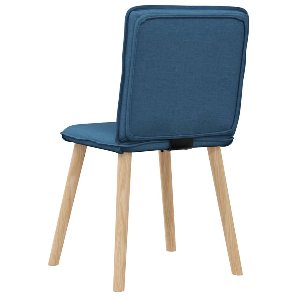 Eetkamerstoelen 2 st stof blauw is nu te koop bij PeponiXL, paradijselijk wonen!