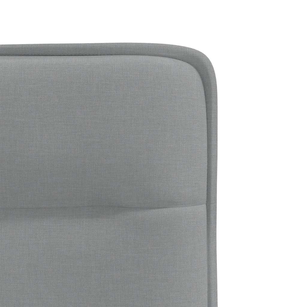 Eetkamerstoelen 2 st stof lichtgrijs is nu te koop bij PeponiXL, paradijselijk wonen!