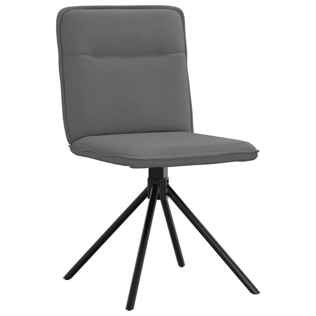 Eetkamerstoelen 2 st stof donkergrijs is nu te koop bij PeponiXL, paradijselijk wonen!