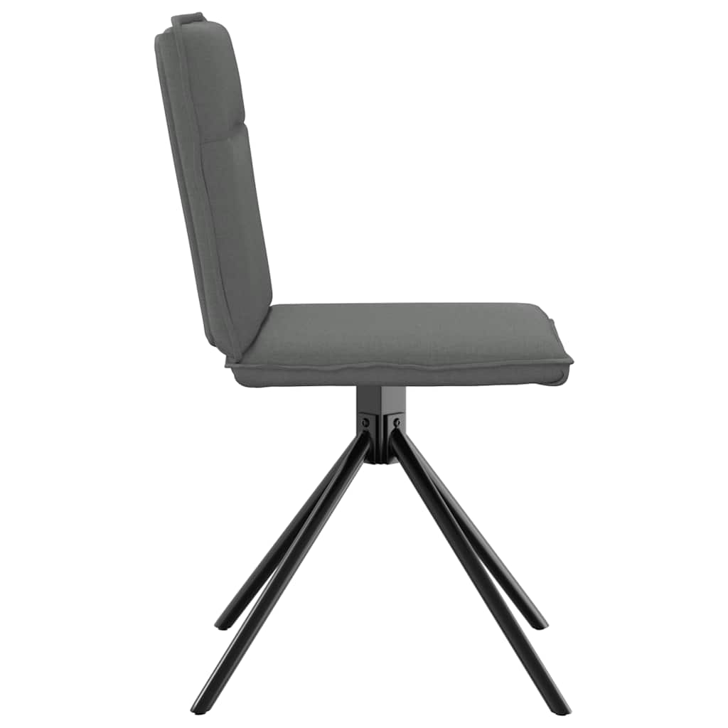 Eetkamerstoelen 2 st stof donkergrijs is nu te koop bij PeponiXL, paradijselijk wonen!