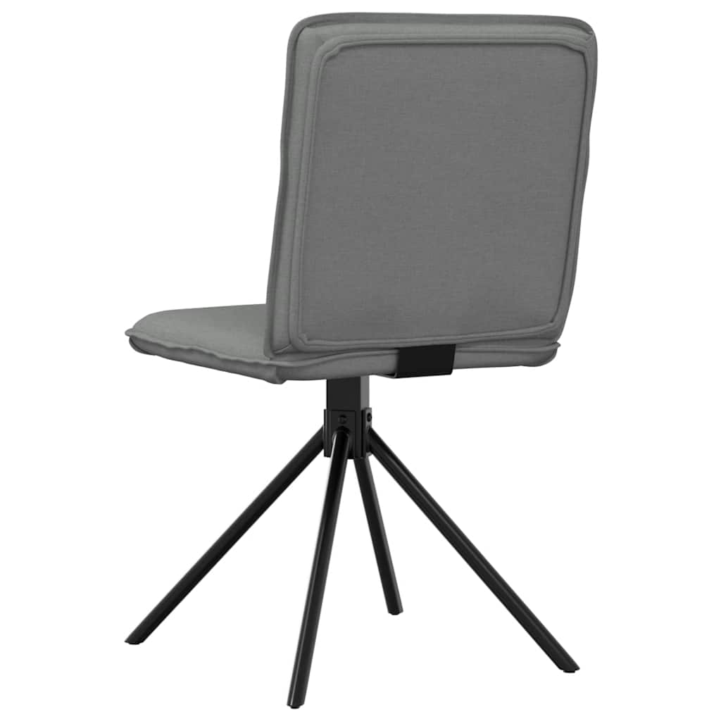 Eetkamerstoelen 2 st stof donkergrijs is nu te koop bij PeponiXL, paradijselijk wonen!