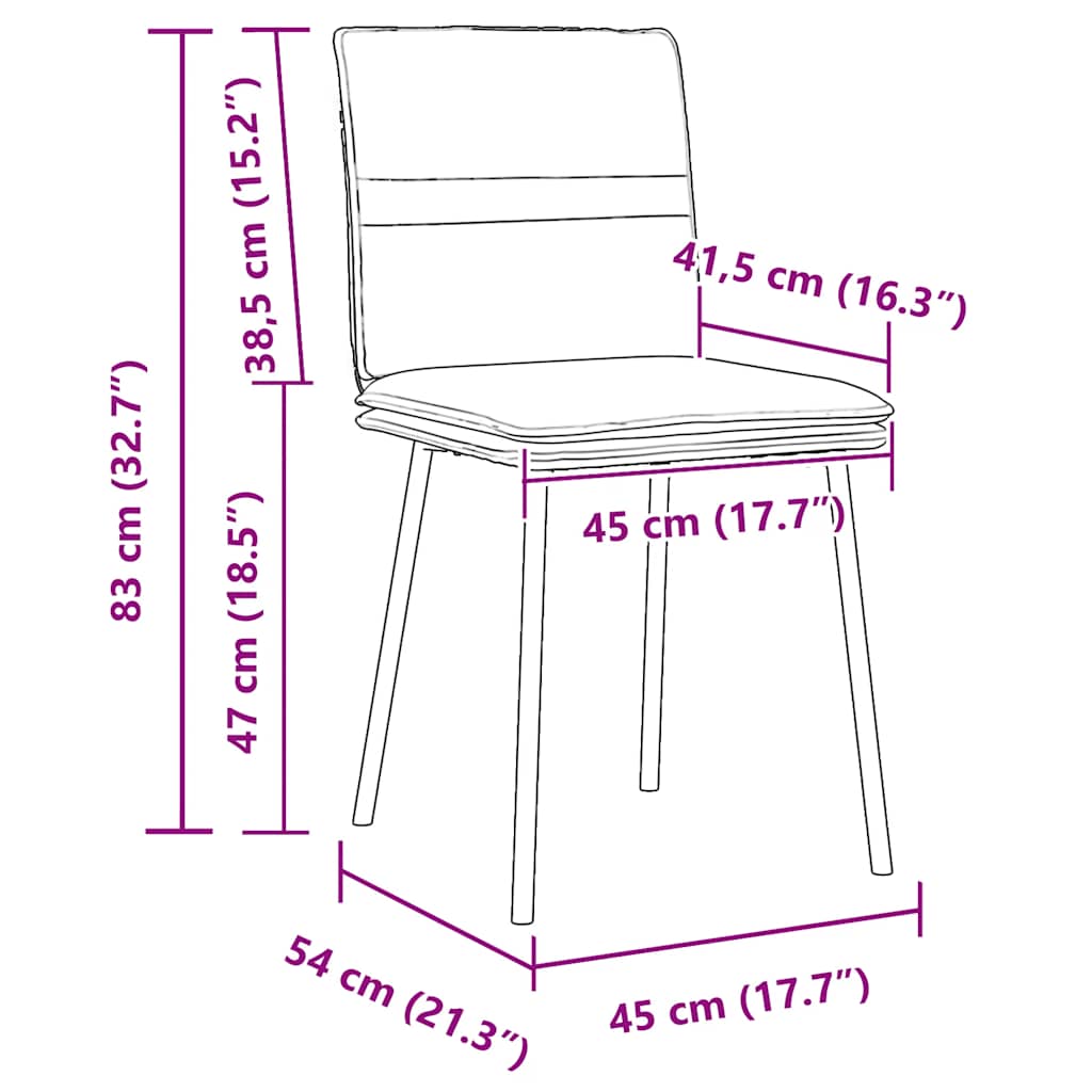 Eetkamerstoelen 2 st fluweel lichtgrijs is nu te koop bij PeponiXL, paradijselijk wonen!