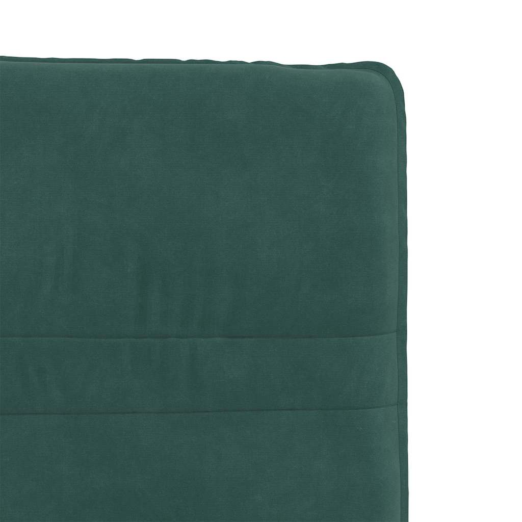 Eetkamerstoelen 2 st fluweel donkergroen is nu te koop bij PeponiXL, paradijselijk wonen!