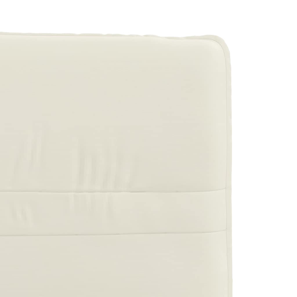 Eetkamerstoelen 2 st fluweel crèmekleurig is nu te koop bij PeponiXL, paradijselijk wonen!
