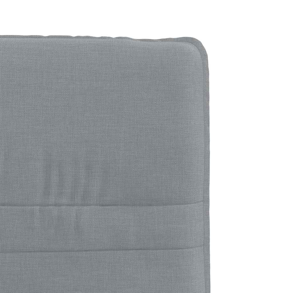 Eetkamerstoelen 2 st stof lichtgrijs is nu te koop bij PeponiXL, paradijselijk wonen!