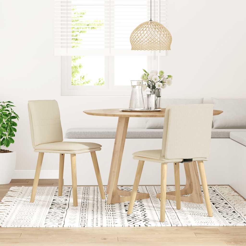 Eetkamerstoelen 2 st linnen is nu te koop bij PeponiXL, paradijselijk wonen!