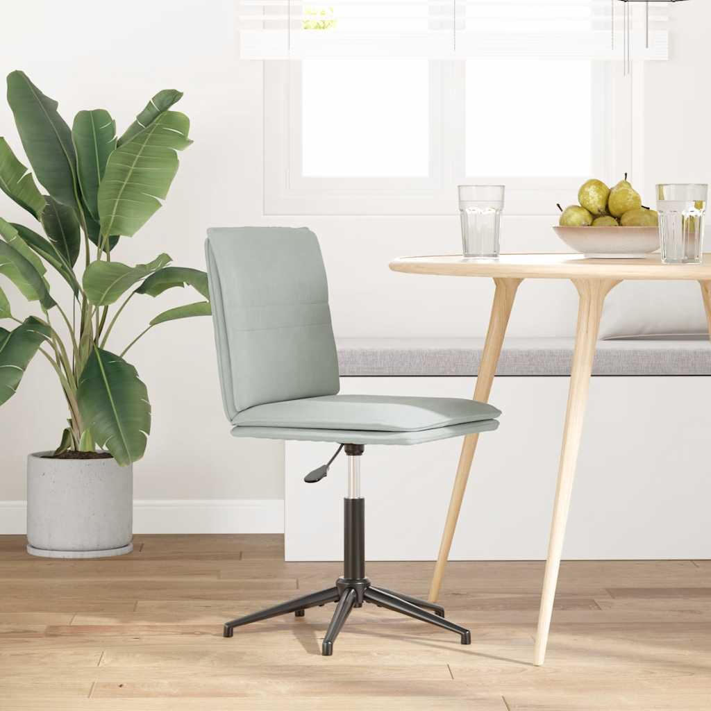 Eetkamerstoel fluweel lichtgrijs is nu te koop bij PeponiXL, paradijselijk wonen!