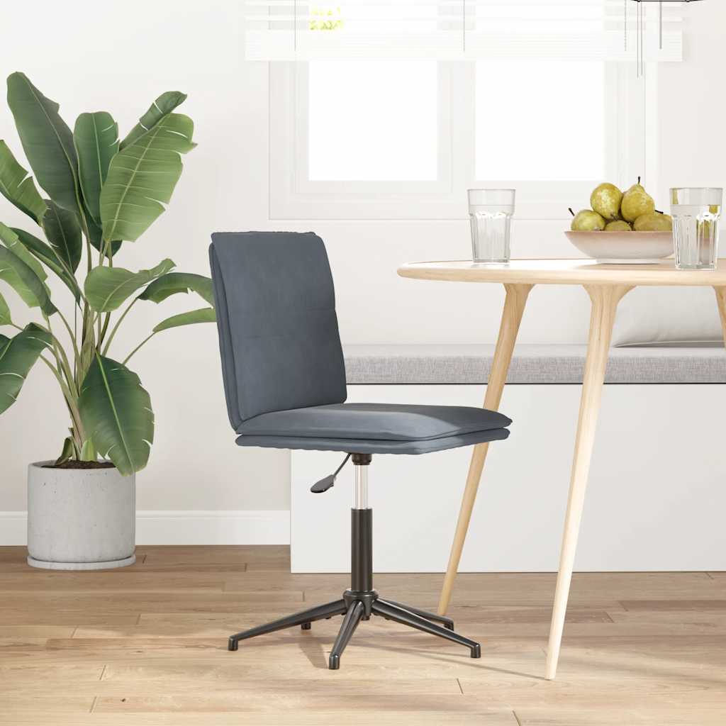 Eetkamerstoel fluweel donkergrijs is nu te koop bij PeponiXL, paradijselijk wonen!