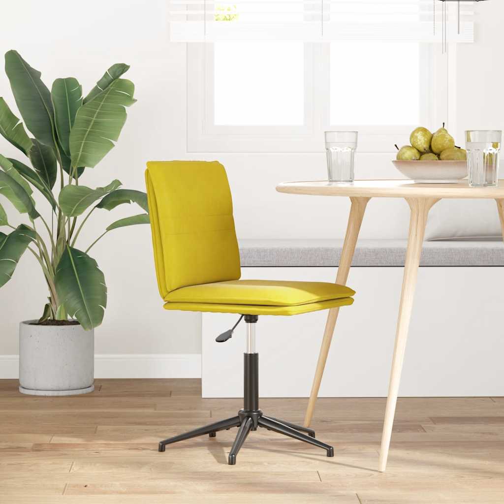 Eetkamerstoel fluweel geel is nu te koop bij PeponiXL, paradijselijk wonen!