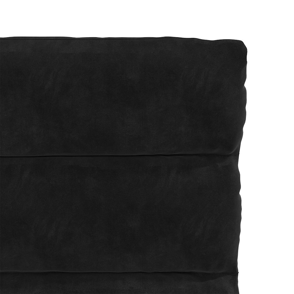 Eetkamerstoelen 2 st fluweel zwart is nu te koop bij PeponiXL, paradijselijk wonen!