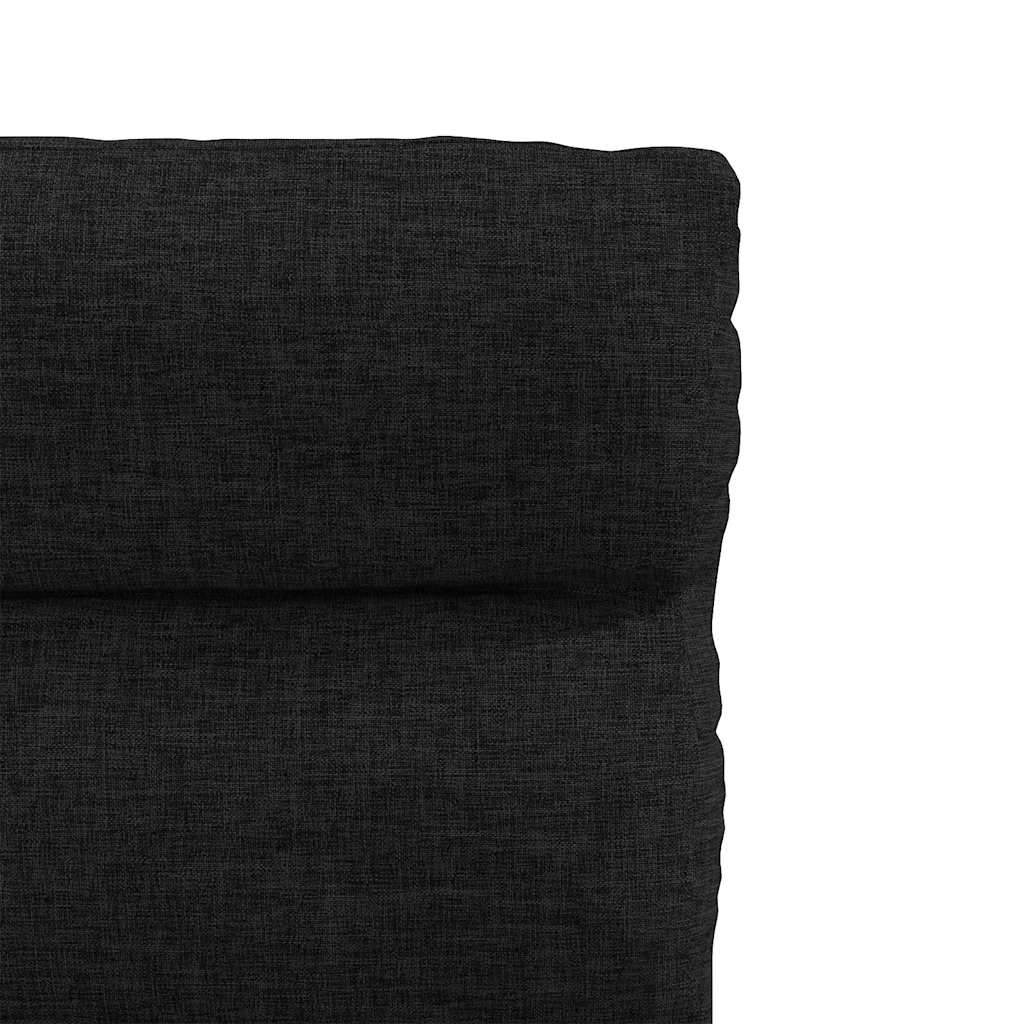 Eetkamerstoelen 2 st stof zwart is nu te koop bij PeponiXL, paradijselijk wonen!