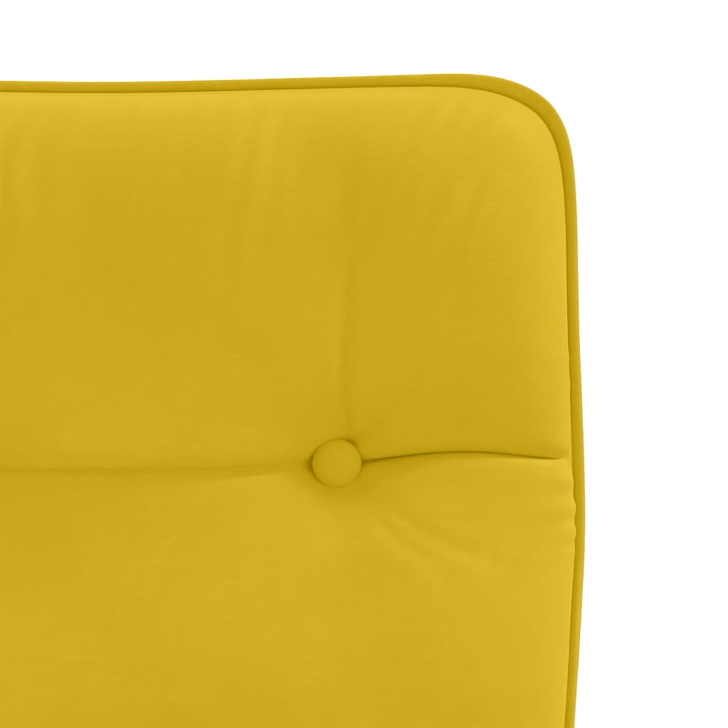 Eetkamerstoelen 2 st fluweel geel is nu te koop bij PeponiXL, paradijselijk wonen!