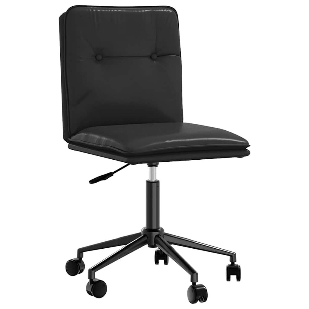 Eetkamerstoel kunstleer zwart is nu te koop bij PeponiXL, paradijselijk wonen!
