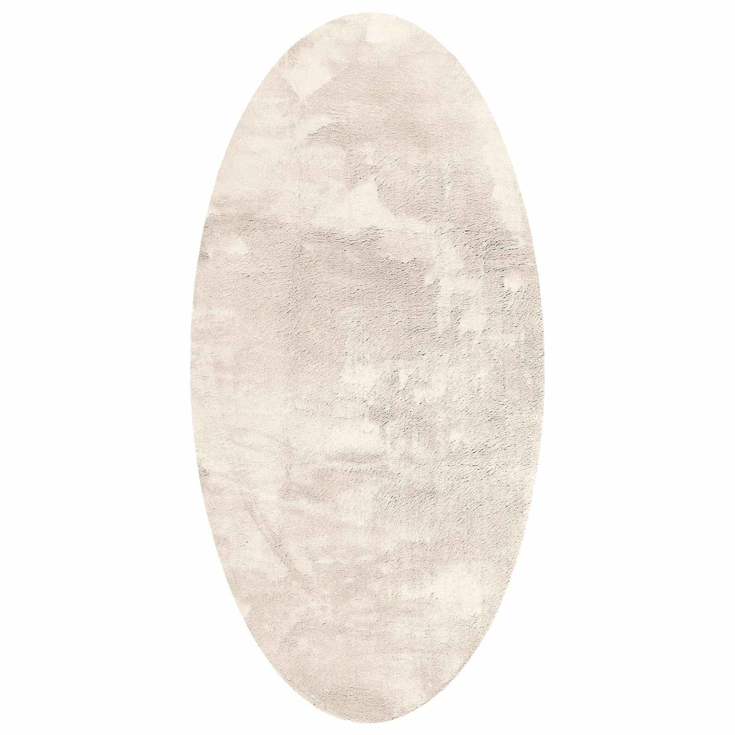 Vloerkleden Ovaal HUARTE Beige 100 x 200 cm 100% Polyester is nu te koop bij PeponiXL, paradijselijk wonen!