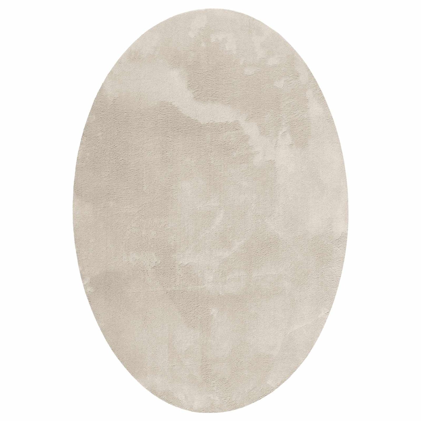 Vloerkleden Ovaal HUARTE Beige 120 x 170 cm 100% Polyester is nu te koop bij PeponiXL, paradijselijk wonen!