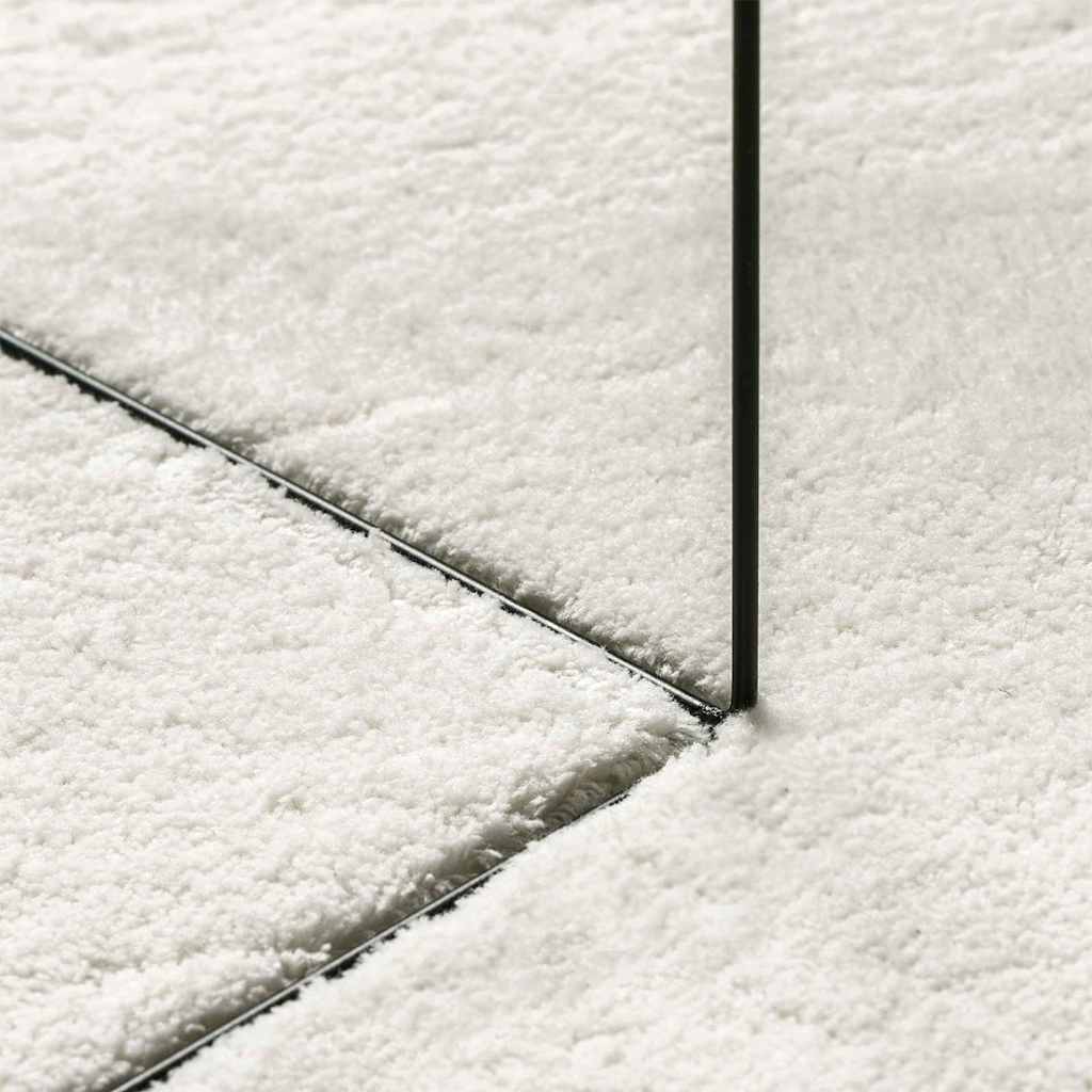 Vloerkleden Ovaal HUARTE Crème 140 x 200 cm 100% Polyester is nu te koop bij PeponiXL, paradijselijk wonen!