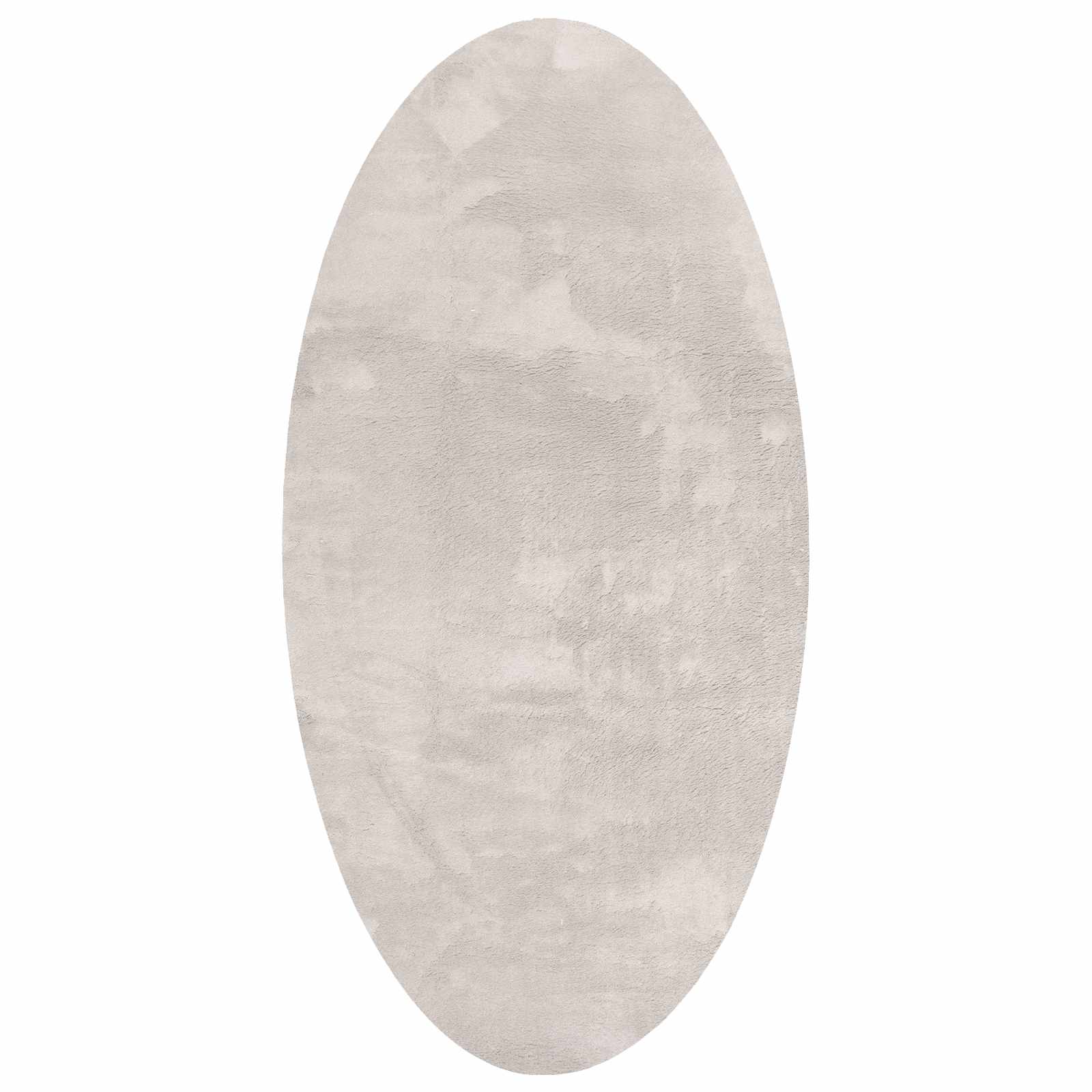 Vloerkleden Ovaal HUARTE Zand 80 x 150 cm 100% Polyester is nu te koop bij PeponiXL, paradijselijk wonen!
