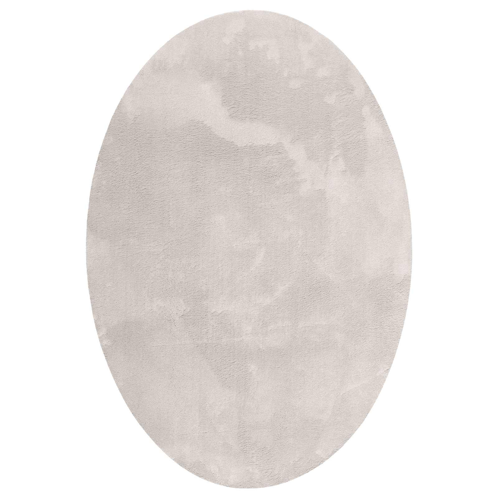 Vloerkleden Ovaal HUARTE Zand 120 x 170 cm 100% Polyester is nu te koop bij PeponiXL, paradijselijk wonen!