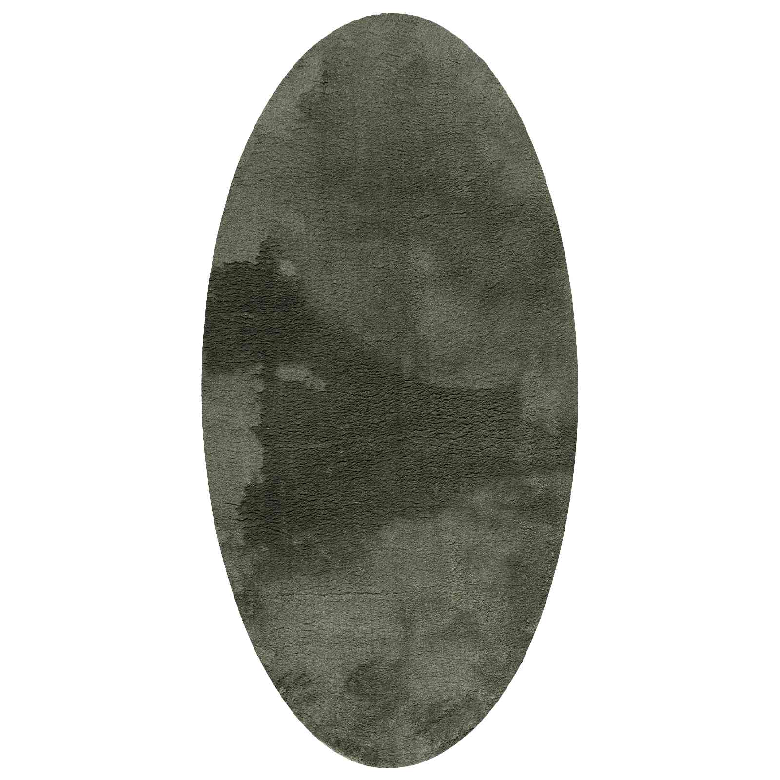 Vloerkleden Ovaal HUARTE Bosgroen 100 x 200 cm 100% Polyester is nu te koop bij PeponiXL, paradijselijk wonen!