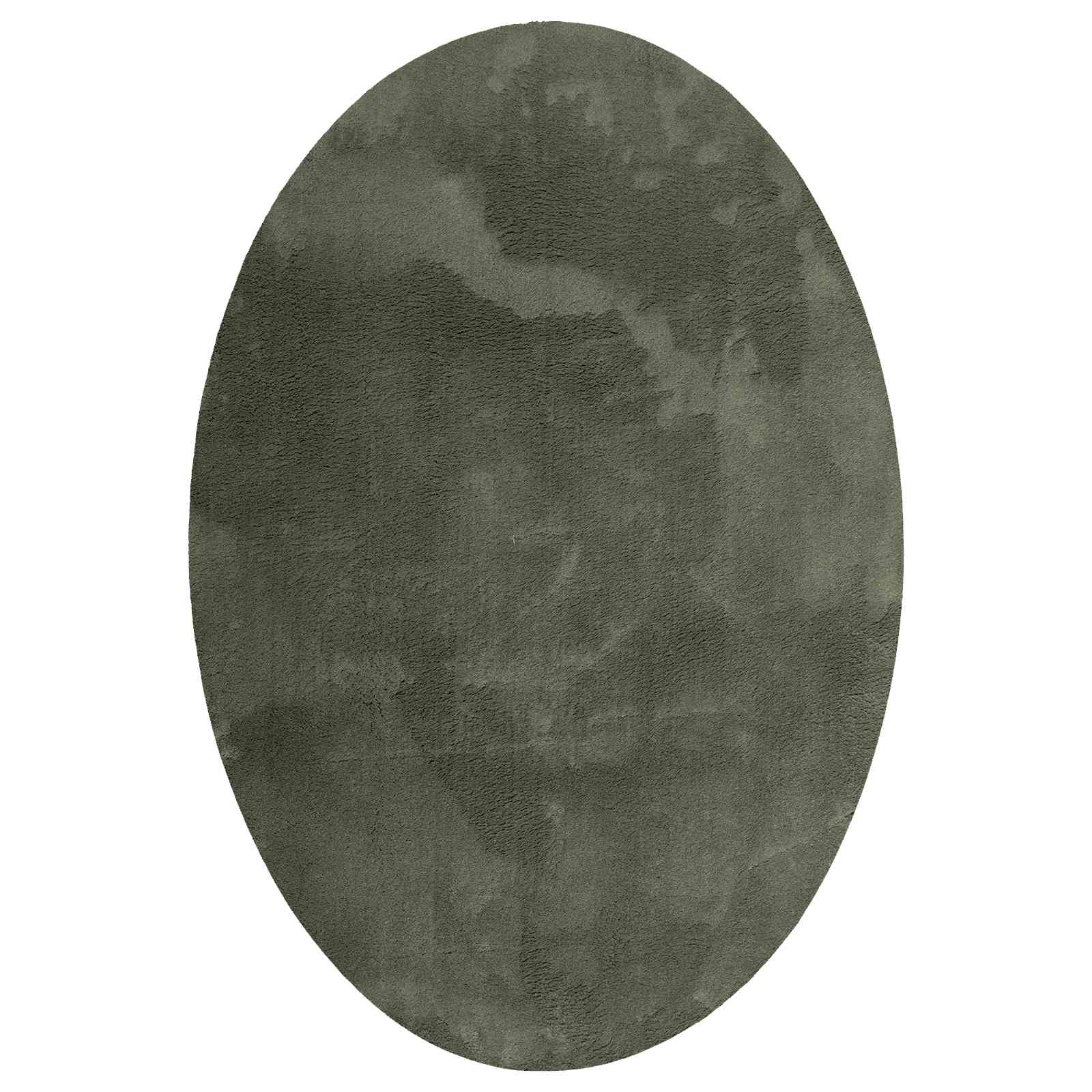 Vloerkleden Ovaal HUARTE Bosgroen 170 x 120 cm 100% Polyester is nu te koop bij PeponiXL, paradijselijk wonen!