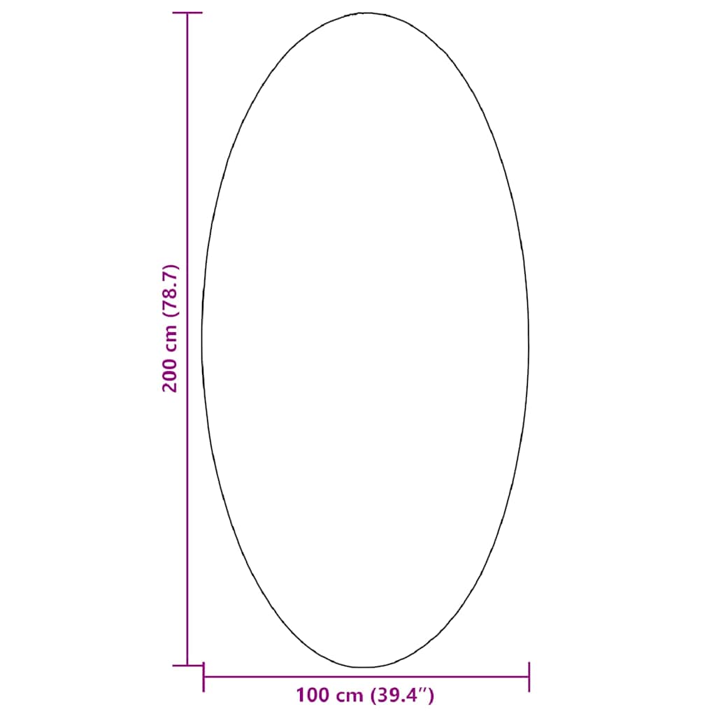 Vloerkleden Ovaal HUARTE Zwart 100 x 200 cm 100% Polyester is nu te koop bij PeponiXL, paradijselijk wonen!
