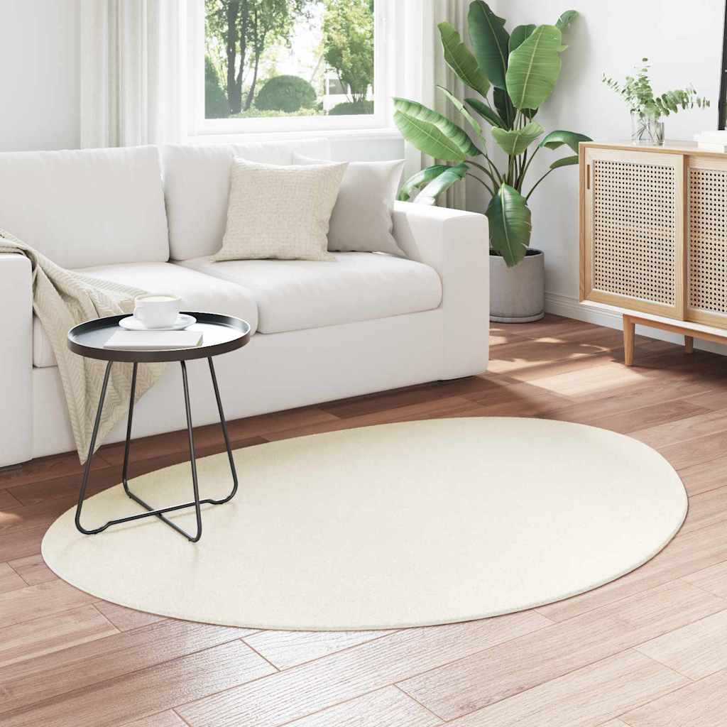 Vloerkleden HUARTE Crème 100 x 200 cm Polyester is nu te koop bij PeponiXL, paradijselijk wonen!